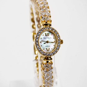 تصویر ساعت مچی عقربه ای رویال کرون ( ROYAL CROWN ) - 4 WATCH WOMEN ROYAL CROWN