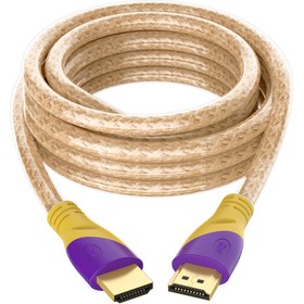 تصویر کابل اچ دی ام آی hdmi gold گلد 20 متری 