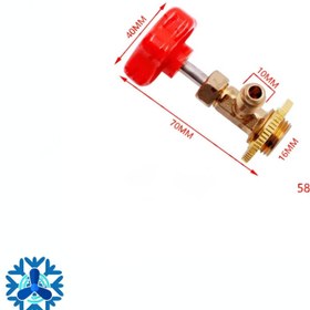 تصویر شیر گازگیری مدل CT-338 