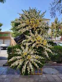 تصویر پایه گل تسلیت کد 200 