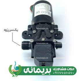 تصویر پمپ سمپاش شارژی یکسر رزوه بیکو B.CO (12ولت 4.2LPM) 