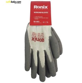 تصویر دستکش ایمنی رونیکس مدل RX-9001 مجموعه 12 عددی 