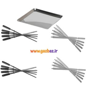 تصویر کباب پز ایستاده 10سیخ دادلیسان 