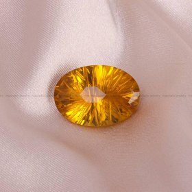 تصویر نگین سیترین کد 6521 