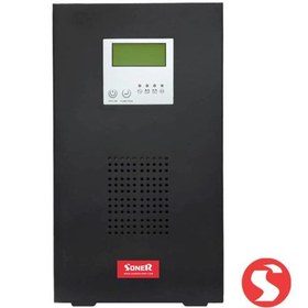 تصویر یو پی اس 3 کاوا سونر مدل UPS SONER 3048 3KVA سینوسی اکسترنال