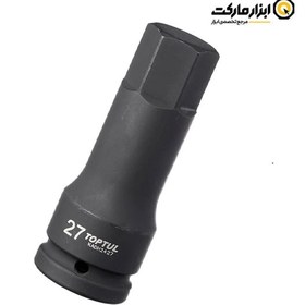 تصویر آلن بکسی 3/4 اینچ تاپ تول فشار قوی کوتاه 6 گوش مدل KADH24 