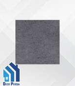 تصویر کاشی خاک‌سفید جگوار 15×15 کالکشن سیپریانو طوسی تیره ساده مات 