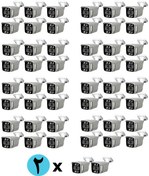 تصویر پک 100 عددی دوربین تحت شبکه 5مگاپیکسل IP 5053HS میکروفن دار ویژه همکار IP 5053HS