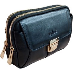 تصویر کیف دوشی مدل افسون - افسون مردانه با يراق نقره اي دستي و زنانه با يراق طلايي دوشي 