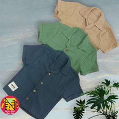 تصویر پیراهن مجلسی آیوا یقه انگلیسی پسرانه 