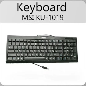 تصویر کیبورد usb مدل MSI KU-1019 استوک 