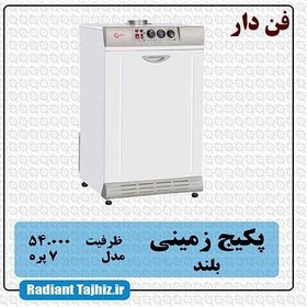 تصویر پکیج زمینی شوفاژکار مدل 7 پره P7 بلند فن‌دار 