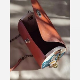 تصویر کیف رو دوشی طرح لگو 