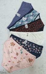 تصویر لباس زیر سوپر پنبه 12 عددی میکس برند دونکس ترکیه کد 015 