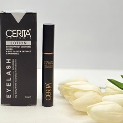 تصویر سرم تقویت کننده مژه سریتا مناسب مژه بعد از کاشت ضد حساسیت 