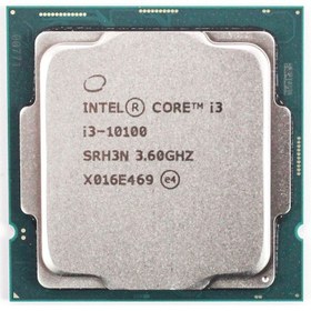 تصویر پردازنده اینتل Intel Core i3-10100 CPU Intel Comet Lake Core i3-10100 CPU