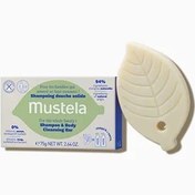 تصویر صابون شستشوی مو و بدن کودک موستلا وزن ۷۵ گرم 