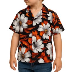 تصویر پیراهن بچگانه هاوایی کیکمو کد KKT-031201 