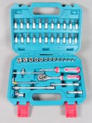 تصویر جعبه بکس 46 پارچ 1/4 توتال مدل THT141462 socket set total