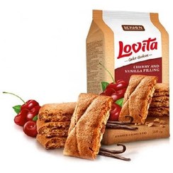 تصویر کیک-کوکی لاویتا با مغز آلبالو 168 گرم روشن ROSHEN Lovita cake cookies 