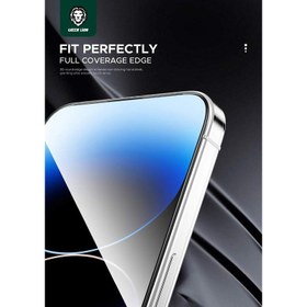 تصویر محافظ صفحه گرین لاین Green Lion مدل Steve HD مناسب برای آیفون 15 پرومکس Green Lion Steve HD screen protector for IPhone 15 Pro Max