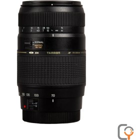 تصویر لنز دست دوم 70-300 میلیمتری تامرون F4-5.6 ماکرو کانن 