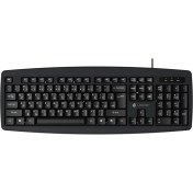 تصویر کیبورد لاجی کی مدل K113B Wired Keyboard Logikey K113B