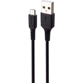 تصویر کابل USB به MicroUSB هادرون مدل HTC-A-U01 Hadron USB to MicroUSB Cable HTC-A-U01