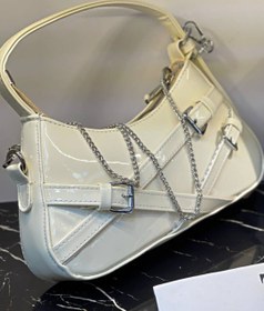 تصویر کیف زنانه دستی زارا ZARA مدل کمربندی همراه بند بلند زنجیری ZARA WOMAN BAG