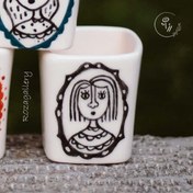 تصویر شات قهوه‌خوری سرامیکی (کد A005) 