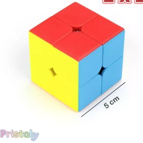 تصویر روبیک 2 در 2 حرفه‌ای، خودرنگ 