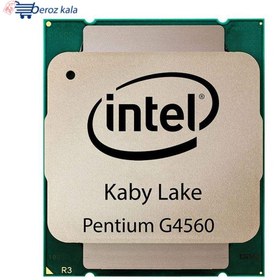 تصویر پردازنده مرکزی اینتل سری Kaby Lake مدل Pentium G4560 ا Intel Kaby Lake Pentium G4560 CPU Intel Kaby Lake Pentium G4560 CPU