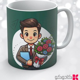 تصویر ماگ روز معلم کد 42402 