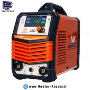 تصویر اینورتر جوشکاری دو کاره میگ 140 وینر جدید نمایشگر دیجیتال همراه با الکترود رایگان با گارانتی دو سال مدل winner 7011-140M.A دستگاه جوش CO2 بدون گاز موتورجوش mig mma 