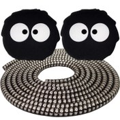 تصویر محافظ کابل شارژ و هندزفری رینیکا مدل Soot KK 03 مجموعه 3 عددی 