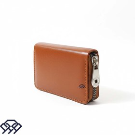 تصویر جاکارتی آکاردئونی چرمی با برند Mont Blanc مدل 201 