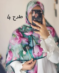 تصویر روسری طرح بهشت 