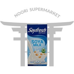 تصویر شیر سویا آمریکن فرش یک لیتر 