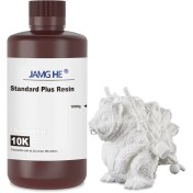 تصویر رزین پرینتر سه بعدی Jamghe 10K standard plus white 