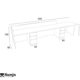 تصویر کانتر چهار نفره هیوا 