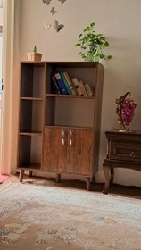 تصویر کتابخانه مدل SJ1169 با جنس MDF 