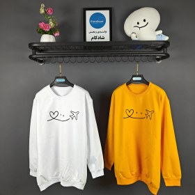 تصویر تونیک قواره دار گلکسی پنبه قلب و هواپیما (3XL) جین 6 عددی 