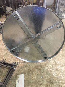 تصویر میز گرد با پایه تاشو 