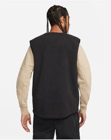 تصویر خرید اینترنتی جلیقه اسپورت مردانه سیاه نایک Pile Fleece Sherpa Vest Black ا Sportswear Essentials+ Mens High-Pile Fleece Sherpa Vest Black Sportswear Essentials+ Mens High-Pile Fleece Sherpa Vest Black