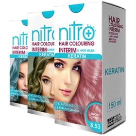 تصویر شامپو رنگ مو +nitro Nitro Plus Hair Colouring Intrim