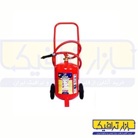 تصویر کپسول آتش نشانی پودر و گاز 50 کیلویی دژ Dezh 50 kg powder and gas capsule