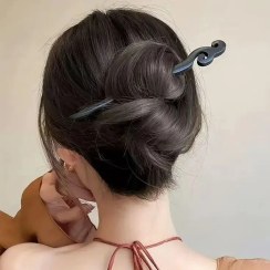 تصویر کانزاشی چوبی رنگ مشکی 