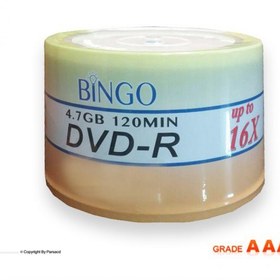 تصویر دی وی دی خام بینگو Bingo DVD-R Pack of 50