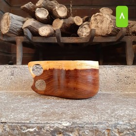 تصویر 1 عدد لیوان چوبی کوکسا کد 208 
