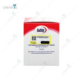 تصویر ساشه ال آرژینین پلاس یوروویتال EurhoVital L Arginin Plus Sachet